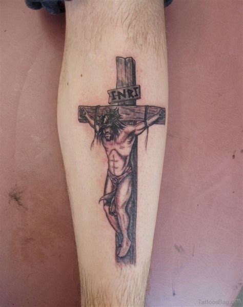 Jesus cross tattoo design