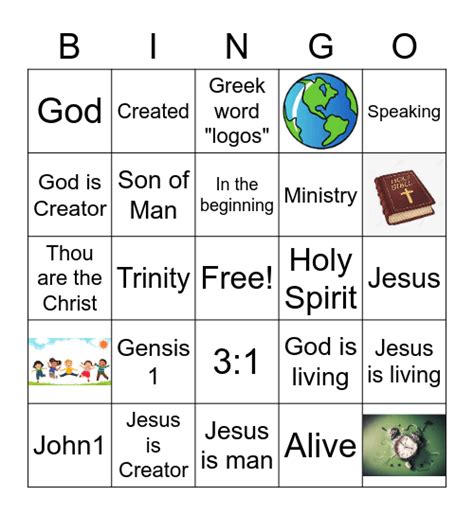 Jesus' Life and Ministry Bingo