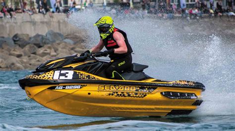 A jet ski racing event