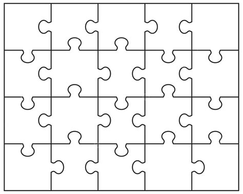 Jigsaw Puzzle Template Editing