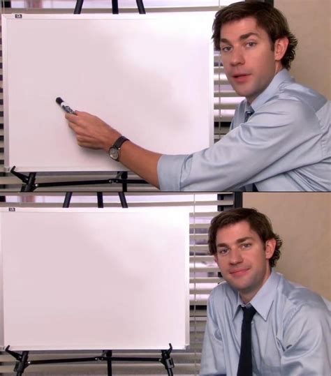 Jim Halpert meme template