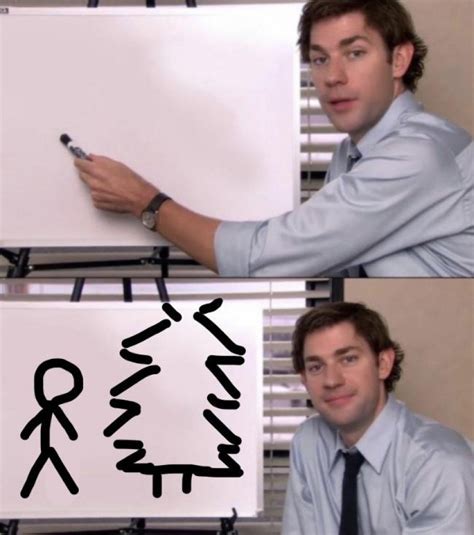 Jim Halpert meme template