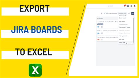 Jira Boards to Excel Report