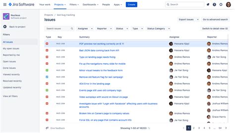 Jira Bug Tracking Template Customization