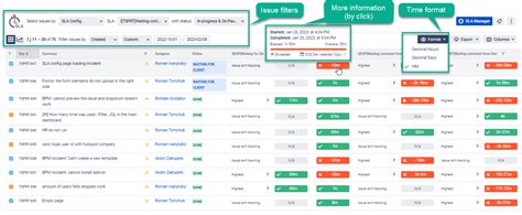 Jira Service Level Agreement Template