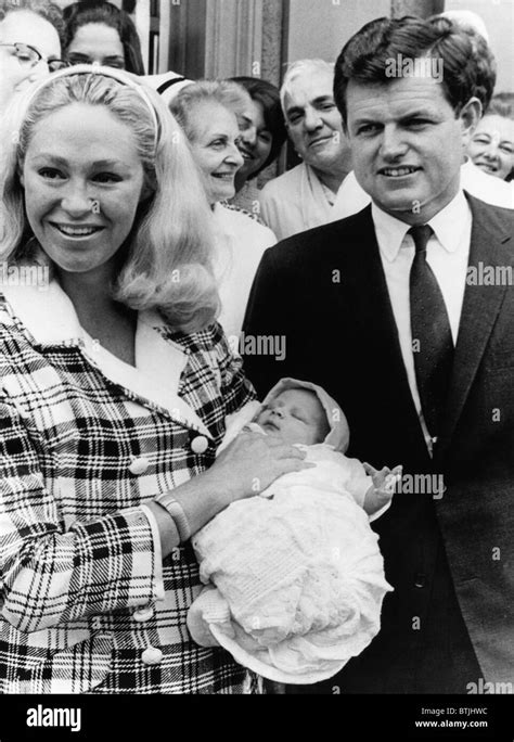 Joan Kennedy with her children