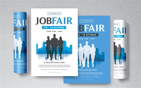 Job Fair Flyer Template PSD