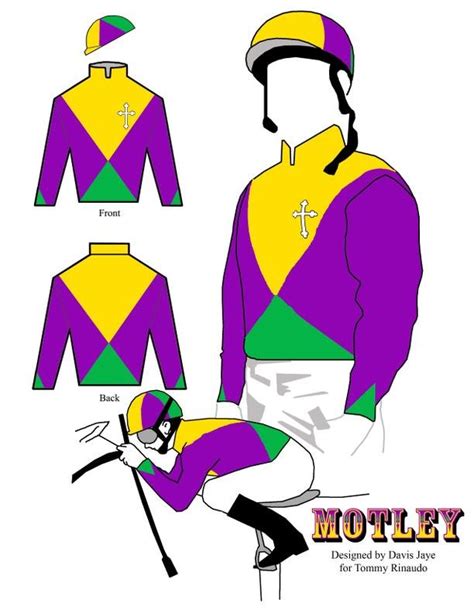 Jockey Silks Template