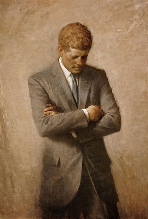 John F. Kennedy Presidential Portrait