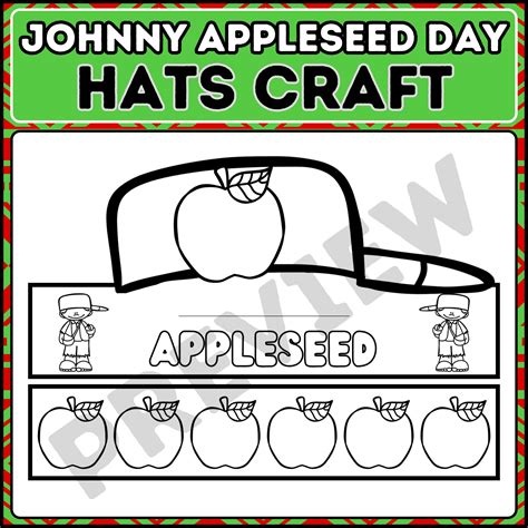 Johnny Appleseed Hat Craft 2