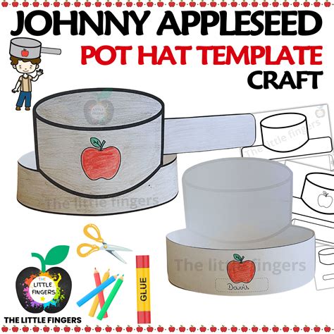 Johnny Appleseed Hat Craft 3