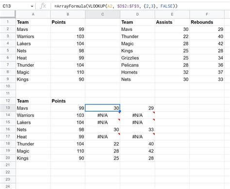 Join Google Sheets Based On A Column