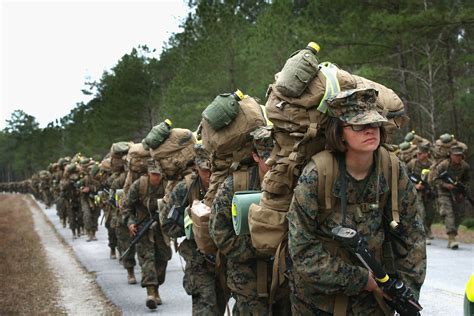 Marine Corps Recruits in Training