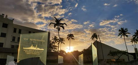 Joint Base Pearl Harbor-Hickam Sunset