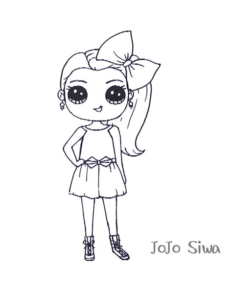 Jojo Siwa Coloring