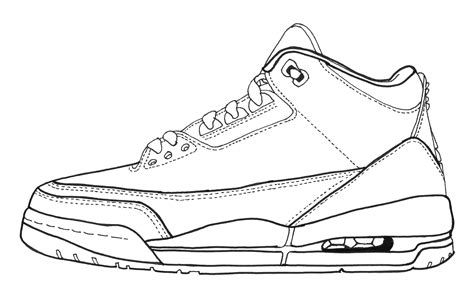 Jordan Shoe Template 3