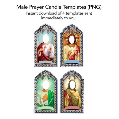 Journal Prayer Candle Template