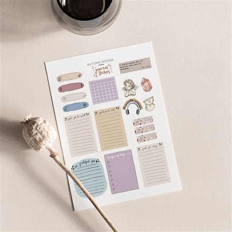 Journaling Stickers Ideas