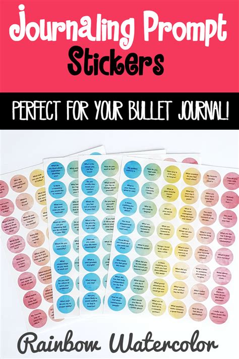 Journaling Stickers Reflection