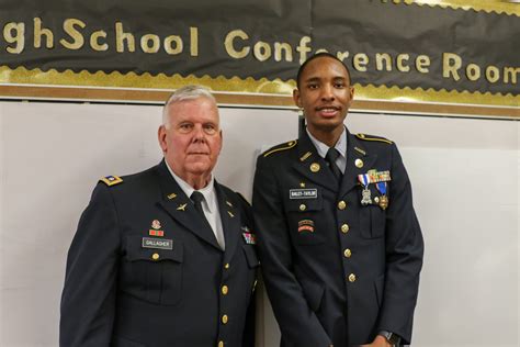 JROTC students achieving academic success