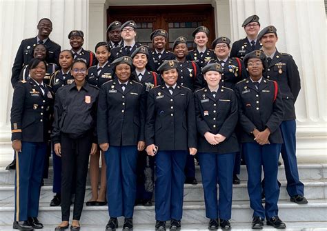 JROTC cadets participating in a college prep workshop