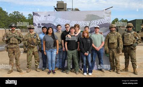 JROTC students participating in community engagement activities