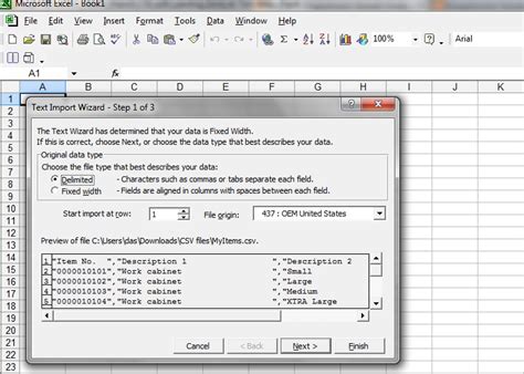 JSON to CSV Excel Import