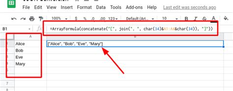 JSON data in Google Sheets