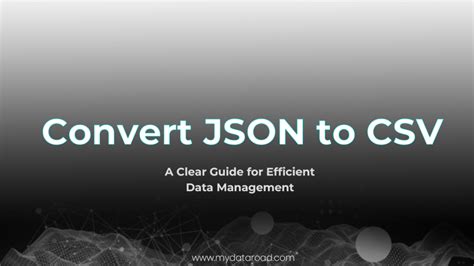 Manual JSON to CSV/Excel Conversion