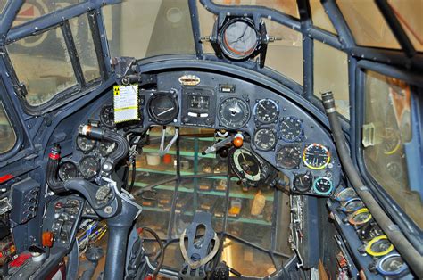 Ju 88 pilot cockpit