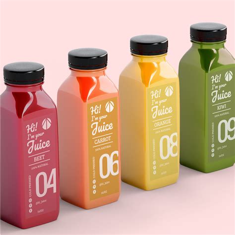 Juice Label Design Ideas