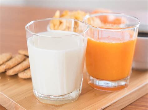 Juices and Milk