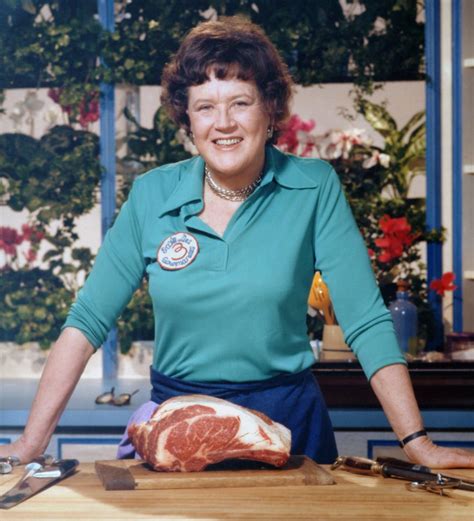 Julia Child Cooking