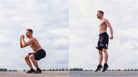 Jump squats exercise