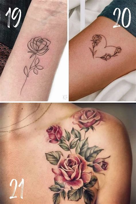 June birth flower tattoo designs