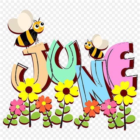 June clipart image