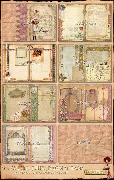 Junk Journal Printables Gallery