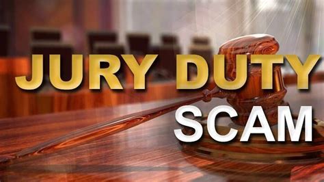 A fake jury duty summons with unsolicited contact