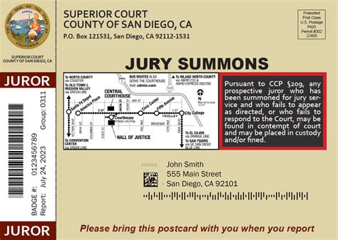 A fake jury duty summons may have a suspicious origin