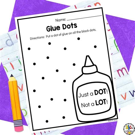 Just A Dot Not A Lot Printables