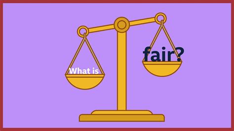 Understanding the meanings of 'just' and 'fair'