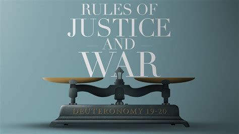 Justice and war