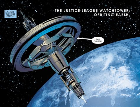 Justice League Watchtower building to print