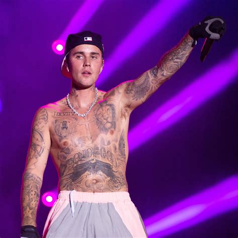 Justin Bieber's tattoo collection