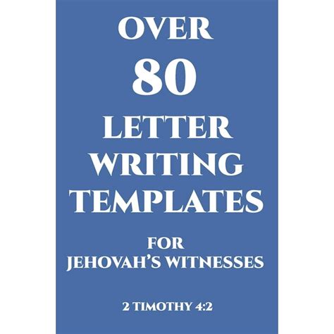 JW Letter Writing Template Example 4