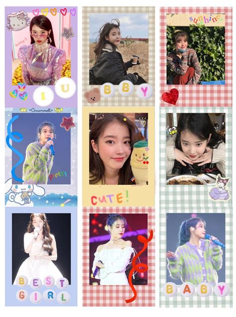 K-Pop Photocard Templates Example