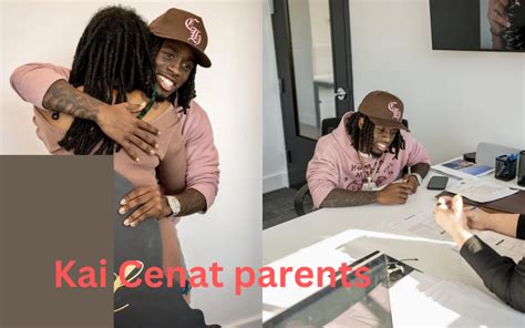 Kai Cenat with his parents