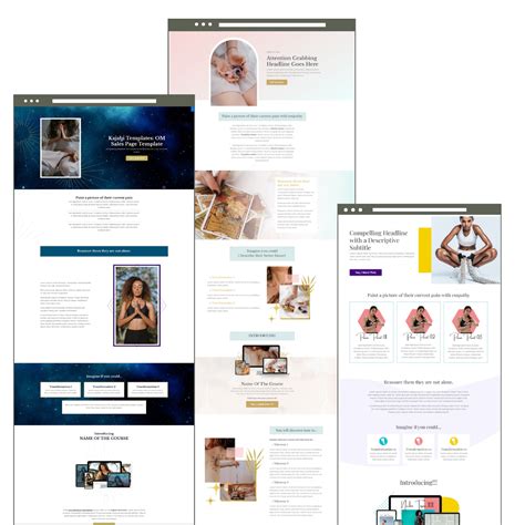 Kajabi Sales Page Template