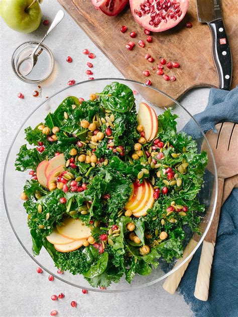 Kale and Pomegranate Salad