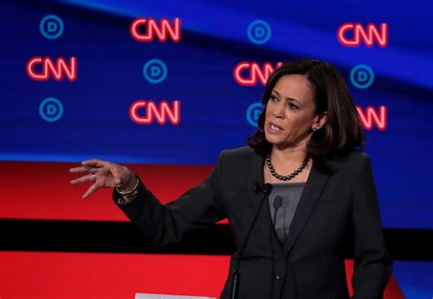 Kamala Harris at a debate